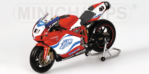 DUCATI 999RS – NRIYUKI HAGA – TEAM RENEGADE DUCATI – WORLD SUPERBIKE 2004 1:12 model