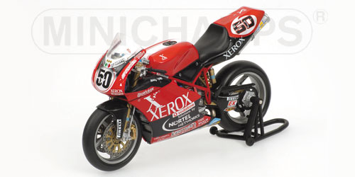 DUCATI 999 RS – MIGUEL PRAIA – TEAM XEROX-DUCATI NORTEL NET – WORLD SUPERBIKE 2004 1:12 model