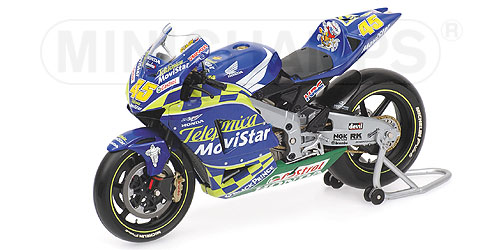 HONDA RC211V – COLIN EDWARDS – TEAM TELEFONICA MOVISTAR HONDA – MOTOGP 2004 1:12 model