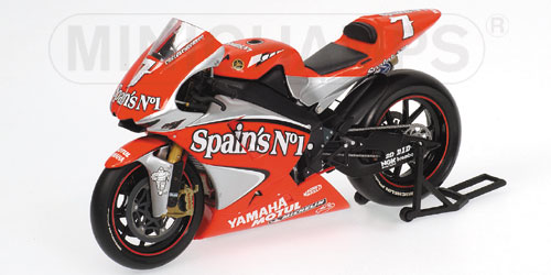 YAMAHA YZR-M1 – CARLOS CHECA – TEAM FORTUNA YAMAHA – MOTOGP 2004 1:12 model