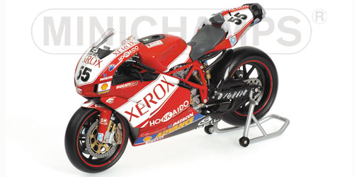 DUCATI 999 F05 – REGIS LACONI – TEAM DUCATI XEROX – WORLD SUPERBIKE 2005 1:12 model