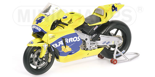 HONDA RC211V – ALEX BARROS – TEAM CAMEL HONDA – MOTOGP 2005 1:12 model