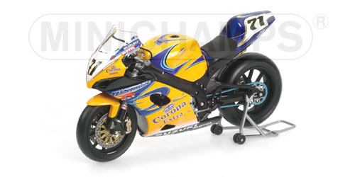 SUZUKI GSX-R1000 – YUKIO KAGAYAMA – TEAM ALSTARE SUZUKI CORONA EXTRA – WORLD SUPERBIKE 2005 1:12 model
