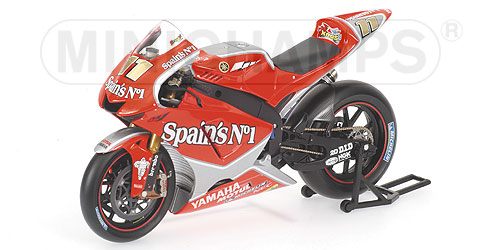 YAMAHA YZR-M1 – RUBEN XAUS – TEAM FORTUNA YAMAHA – MOTOGP 2005 1:12 model