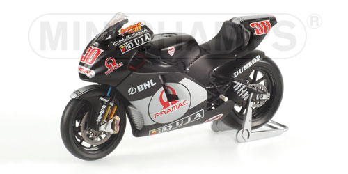 DUCATI DESMOSEDICI – JOSE-LUIS CARDOSO – TEAM PRAMAC D’ANTIN – MOTOGP 2006 1:12 model