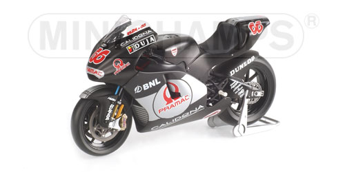 DUCATI DESMOSEDICI – ALEX HOFFMANN – TEAM PRAMAC D’ANTIN – MOTOGP 2006 1:12 model