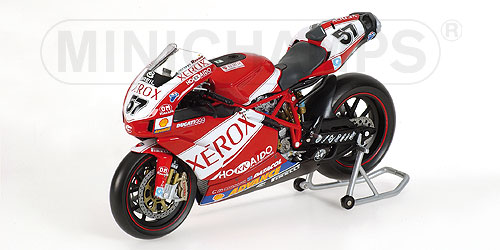 DUCATI 999 F06 – LORENZO LANZI – TEAM DUCATI XEROX – WORLD SUPERBIKE 2006 1:12 model