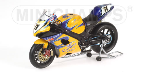 SUZUKI GSX-R1000 K6 – YUKIO KAGAYAMA – TEAM ALSTARE SUZUKI CORONA EXTRA – WORLD SUPERBIKE 2006 1:12 model