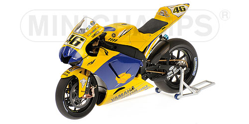 YAMAHA YZR-M1 – VALENTINO ROSSI – TEAM CAMEL YAMAHA – MOTOGP 2006 – ‘DIRTY VERSION’ L.E. 1999 pcs. 1:12 model