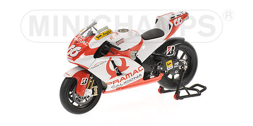 DUCATI DESMO 16 GP7 – ALEX HOFFMANN – TEAM PRAMAC D’ANTIN – MOTOGP 2007 1:12 model