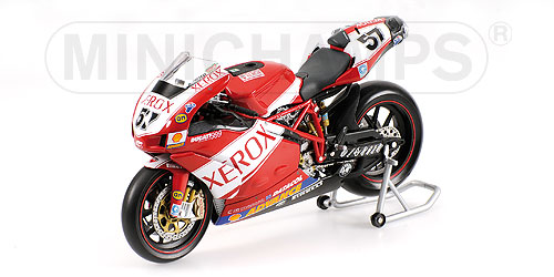 DUCATI 999F07 – LORENZO LANZI – TEAM DUCATI XEROX – WORLD SUPERBIKE 2007 1:12 model