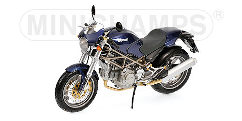 DUCATI MONSTER (620, 750, 900) I.E. – 2002 – BLUE METALLIC 1:12 model