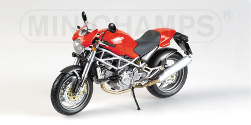DUCATI MONSTER S4 – RED – 1:12 model
