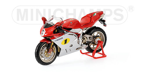 MV AGUSTA F4 AGO – 2004 – SILVER/RED 1:12 model