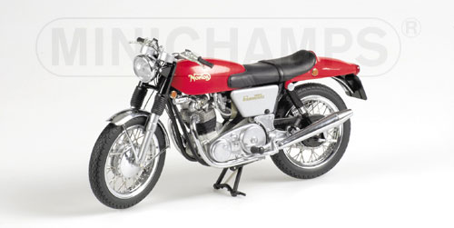 NORTON COMMANDO – 1968 – RED 1:12 model