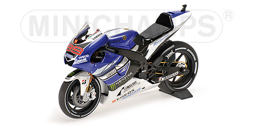 YAMAHA YZR-M1 – YAMAHA FACTORY RACING – JORGE LORENZO – MOTOGP 2013 1:12 model