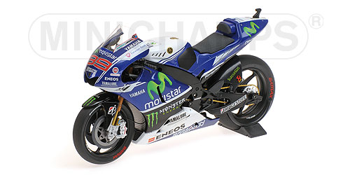 YAMAHA YZR-M1 – YAMAHA FACTORY RACING – JORGE LORENZO – MOTOGP 2014 L.E. 360 pcs. 1:12 model