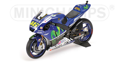 YAMAHA YZR-M1 – MOVISTAR YAMAHA MOTOGP – VALENTINO ROSSI – MOTOGP 2015 L.E. 1704 pcs. 1:12 model
