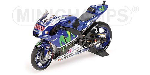 YAMAHA YZR-M1 – MOVISTAR YAMAHA MOTOGP – JORGE LORENZO – MOTOGP 2015 L.E. 672 pcs. 1:12 model