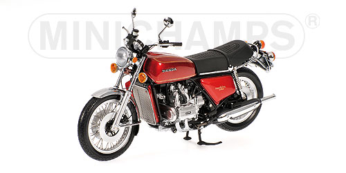 HONDA GOLDWING – 1975 – RED METALLIC 1:12 model
