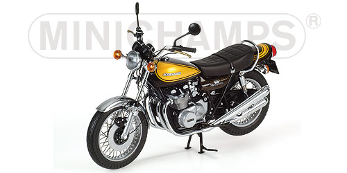 KAWASAKI 900 Z1 ‘SUPER 4’ – 1973 – CANDY-GREEN/YELLOW 1:12 model