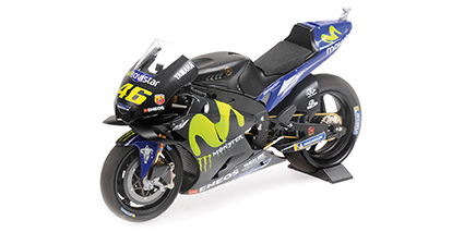 YAMAHA YZR-M1 – MOVISTAR YAMAHA MOTOGP – VALENTINO ROSSI – TEST VALENCIA NOVEMBER 2017 1:12 model