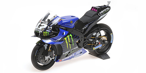 YAMAHA YZR-M1 – MONSTER ENERGY YAMAHA MOTOGP – MAVERICK VINALES – MOTOGP 2021 - L.E. 300 pcs. 1:12 model