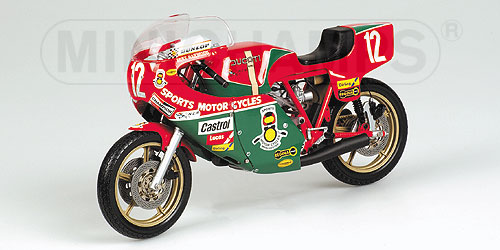 DUCATI 900SS – MIKE HAILWOOD – WINNER – TT ‘ISLE OF MAN’ 1978 1:12 model