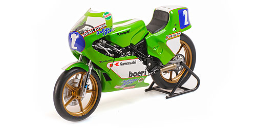 KAWASAKI KR350 – ANTON MANG – WORLD CHAMPION GP 350 1981 1:12 model
