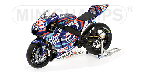 YAMAHA YZR-M1 – COLIN EDWARDS – TEAM FIAT YAMAHA – MOTOGP 2007 LAGUNA SECA L.E. 550 pcs. 1:12 model