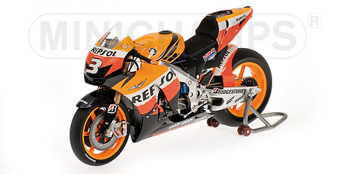 HONDA RC 212 V – DANIEL PEDROSA – TEAM REPSOL HONDA – MOTO GP 2009 – EXCLUSIVE DANHAUSEN L.E. 750 pcs. 1:12 model