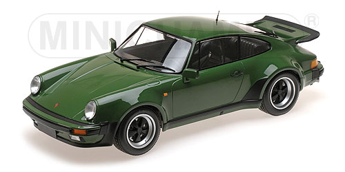 PORSCHE 911 TURBO – 1977 – DARK GREEN L.E. 100 pcs. 1:12 model