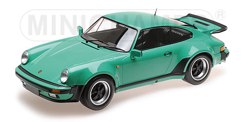 PORSCHE 911 TURBO – 1977 – GREEN 1:12 model