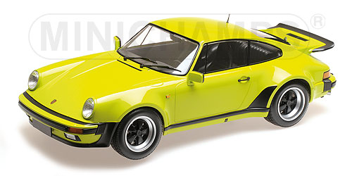 PORSCHE 911 TURBO – 1977 – LIGHT GREEN 1:12 model
