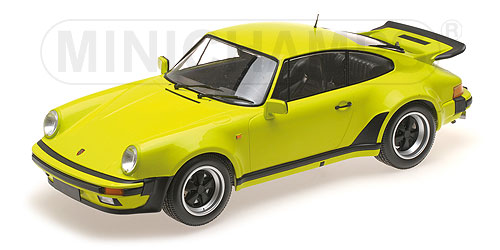 PORSCHE 911 TURBO – 1977 – ACID GREEN L.E. 100 pcs. 1:12 model