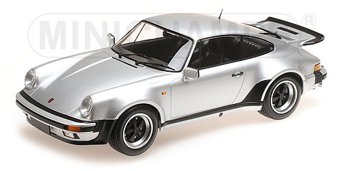 PORSCHE 911 TURBO – 1977 – SILVERGREEN METALLIC 1:12 model