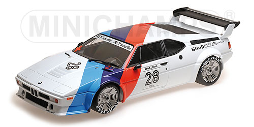 BMW M1 PROCAR – BMW MOTORSPORT – CLAY REGAZZONI – PROCAR SERIES 1979 1:12 model