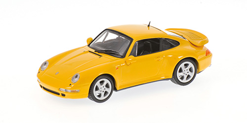 PORSCHE 911 (993) TURBO – 1995 – YELLOW 1:12 model