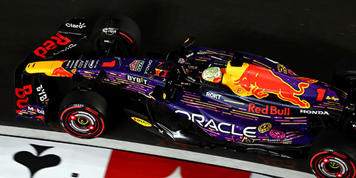 RED BULL RACING HONDA RB19 – MAX VERSTAPPEN – WINNER LAS VEGAS GP 2023 1:12 model