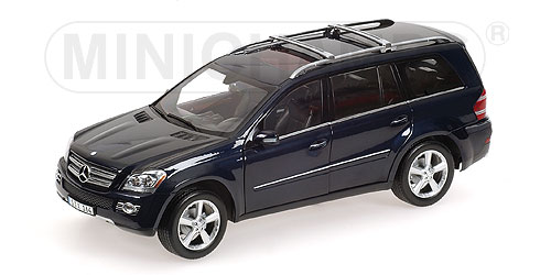 MERCEDES-BENZ GL-CLASS (LHD) (X164) – 2006 – BLUE METALLIC 1:18 model