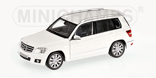 MERCEDES-BENZ GLK-CLASS (X204) – 2008 – WHITE 1:18 model