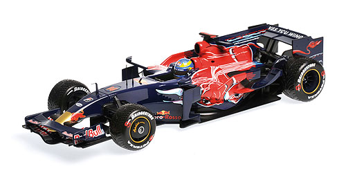 SCUDERIA TORO ROSSO – STR3 – SÉBASTIEN BOURDAIS – ITALIAN GP 2008 L.E. 999 pcs. 1:18 model