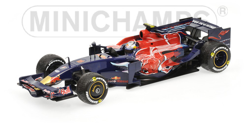 SCUDERIA TORO ROSSO – STR3 – SEBASTIAN VETTEL – WINNER ITALIAN GP 2008 1:18 model