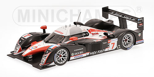 PEUGEOT 908 HDI FAP – TEAM PEUGEOT TOTAL – GENE/MINASSIAN/VILLENEUVE – 2ND PLACE 24H LE MANS 2008 L.E. 4208 pcs. 1:18 model