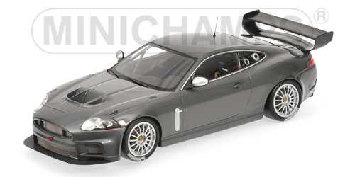JAGUAR XKR GT3 – 2008 – GREY METALLIC 1:18 model