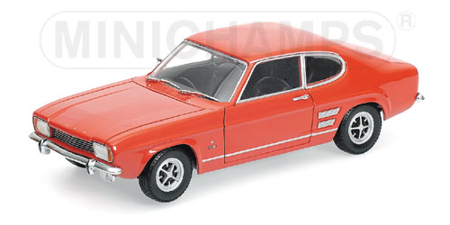 FORD CAPRI (RHD) – 1969 – RED 1:18 model