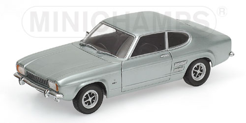 FORD CAPRI I (RHD) – 1969 – BLUE METALLIC 1:18 model