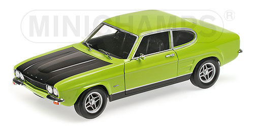 FORD CAPRI RS 2600 – 1970 – GREEN/BLACK (LHD) L.E. 576 pcs. 1:18 model