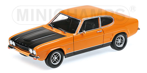 FORD CAPRI RS 2600 – 1970 – ORANGE/BLACK (LHD) L.E. 576 pcs. 1:18 model