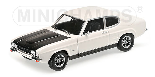 FORD CAPRI RS 2600 – 1970 – WHITE/BLACK (LHD) L.E. 576 pcs. 1:18 model